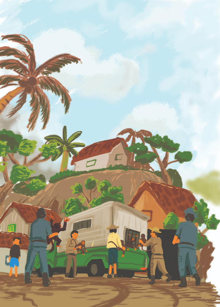 Girang Riang si Ekor Panjang